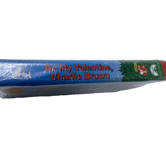 Peanuts Be My Valentine Charlie Brown -VHS Tape Sealed Classic Holiday Special - Picture 7 of 7